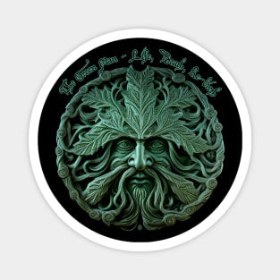 The Green Man - Life, Death, Rebirth Magnet